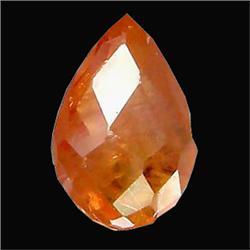 1.23ct Briolette Cut Padparascha Sapphire Nigeria (GEM-16650)