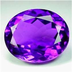 17.45ct Awesome Purple African Amethyst Oval Gem (GEM-16609)