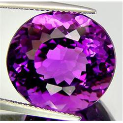 18.20ct Gracefully Oval Purple Amethyst (GEM-16452)