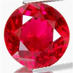 14.80ct AAA Beautiful Round Cut Top Red Topaz   (GEM-16597)