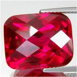 18.60ct Full Fire Cushion Checker Cut Top Red Topaz   (GEM-16594)