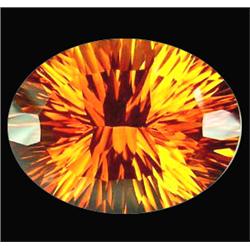 14.75ct Awesome Oval Orange Gold Citrine Gemstone (GEM-16626)