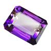 Image 1 : 20.70ct Emrald Shape Bi Color Amethsyt Brazil Wonderful (GEM-16722)