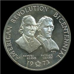 1973 One Ounce Silver Round Unite Colonies BU (COI-5253)