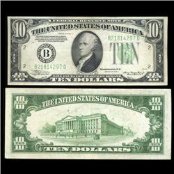 1934A $10 US Note Scarce Hi Grade (COI-5275)