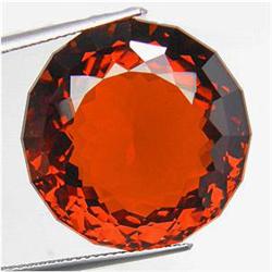 36.28ct Excellent Round Orange Red Madeira Citrine (GEM-16531)