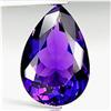 Image 1 : 34.49ct Glowing  Pear Cut Purple Amethyst (GEM-16857)