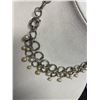 Image 3 : Faux Pearls and Bling Necklace with Matching Earrings