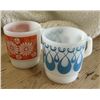 Image 3 : TWO Fire King Anchor Hocking Nesting Mugs
