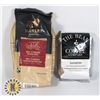 1 BAG GREEN BEAN UNROASTED COFFEE & 1 MEDIUM ROAST