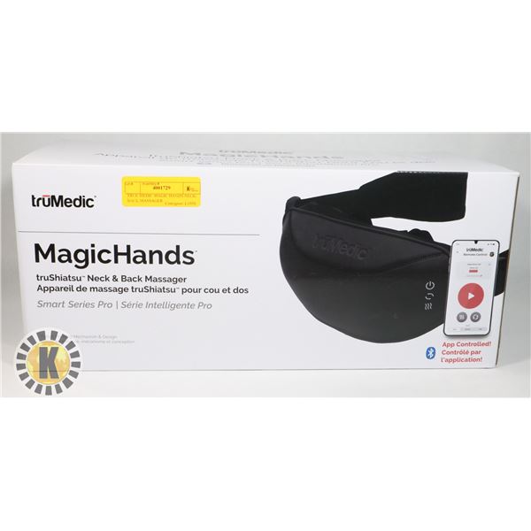 TRUE MEDIC MAGIC HANDS NECK/ BACK MASSAGER