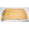 Image 1 : SMALL WOODEN FOOD TRAY WITH LEGS