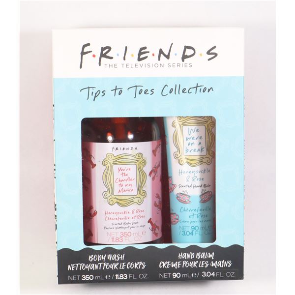 NEW F*R*I*E*N*D*S BODY WASH AND HAND BALM SET