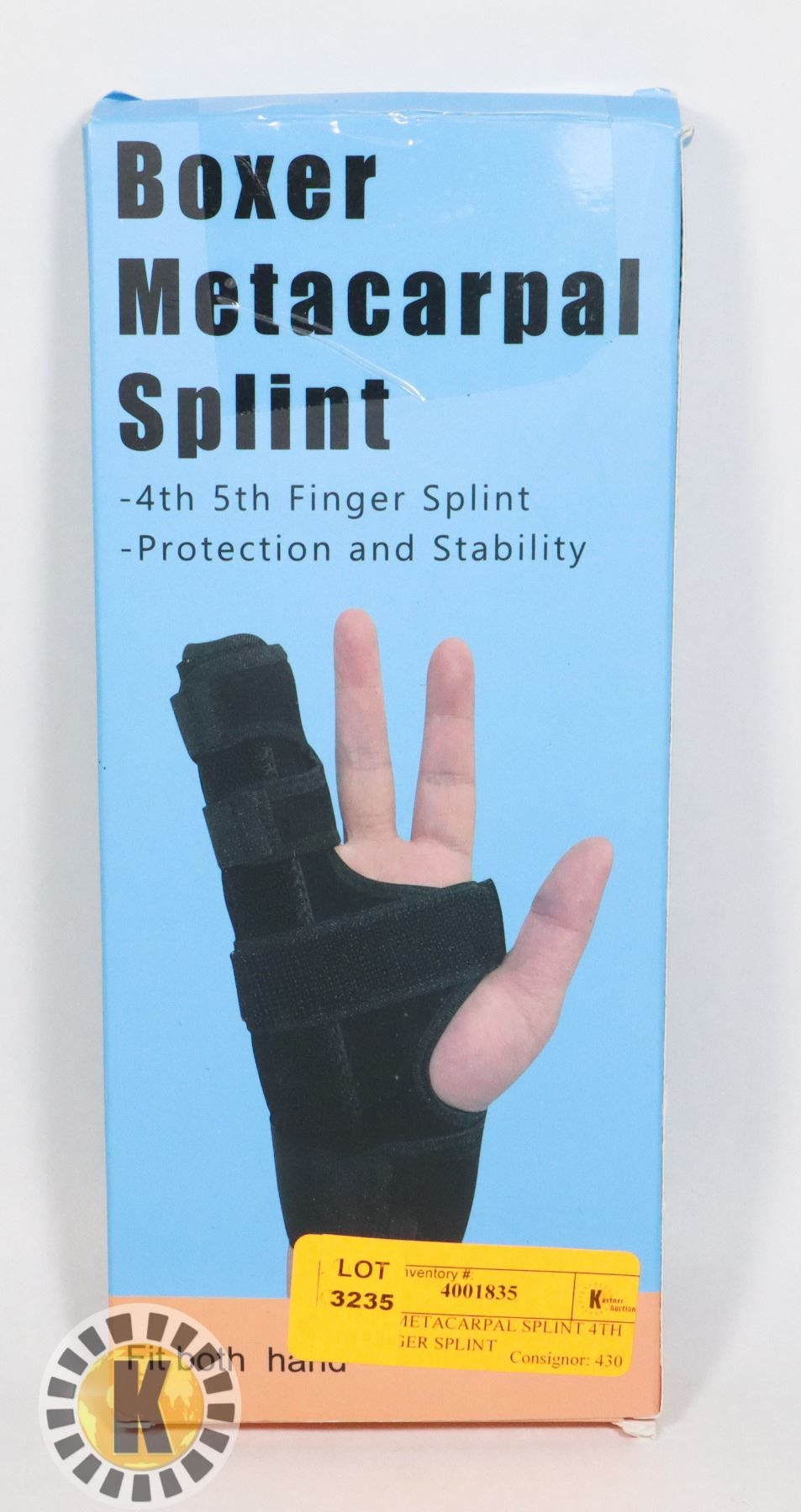 BOXER METACARPAL SPLINT 4TH 5TH FINGER SPLINT