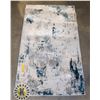 Image 1 : ALLURE SUNSHINE RUG BLUE 2' X 8'' 4' X 8''