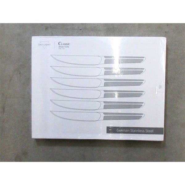 New Sky Light Classic Steak Knife Set 6 Piece