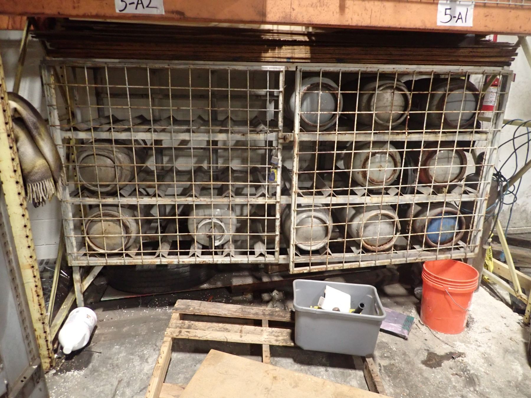 Propane Storage Tank Rack (Empty Propane Cylinders - NOT INCLUDED)