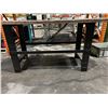 Image 2 : Work Table - Wood Top/Steel Base - 66.5" L x 34" H x 25" D