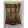 Image 1 : 1960 TOPPS CINCI CLOUTERS BELL/ROBINSON/LYNCH