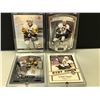Image 1 : LOT OF 4 SIDNEY CROSBY HOCKEY CARDS IN HARD CASES