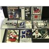 Image 1 : LIMITED EDITION/AUTOGRAPH/JERSEY/ROOKIE CARD LOT X 9 HIGH VALUE