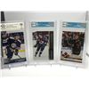 Image 1 : LOT OF THREE GRADED NHL ROOKIE CARDS INCLUDING YOUNG GUNS