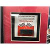 Image 2 : LTD. EDITION KEVIN HARVICK RACE USED TIRE MEMORABILIA DISPLAY WITH COA (16 X 20)