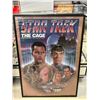 Image 1 : VINTAGE 1980'S STAR TREK THE CAGE FRAMED POSTER 24 X 36 (FRAME WILL NOT SHIP)