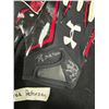 Image 3 : PATRICK PETERSON DUAL SIGNED GAME USED FOOTBALL GLOVES (PHOTO MATCHED WITH COA)