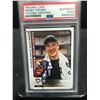 Image 1 : O-PEE-CHEE #551  SIDNEY CROSBY  SIGNED HOCKEY CARD GRADED BY PSA
