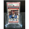 Image 1 : SCORE #1 WAYNE GRETZKY SIGNED HOCKEY CARD GRADED BY PSA
