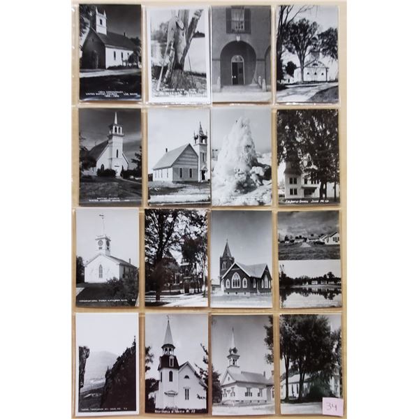 Maine Real Photo Postcard Album 175+ Cards