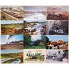 Image 2 : Train - Railroad - Transportation Approx. 500 Cards.