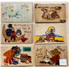 Image 1 : Novelty Wood Postcards 20+ Cards