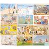 Image 2 : Military Linen Comic Humor Postcards 110+