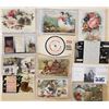 Image 1 : Trade Cards - Paper - Ephemera Box 130+ Pieces