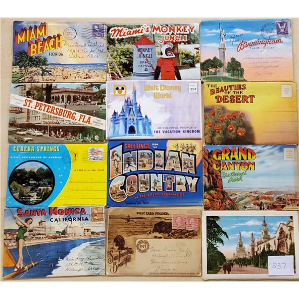 Box of Postcard Souvenir Folders Approx. 200