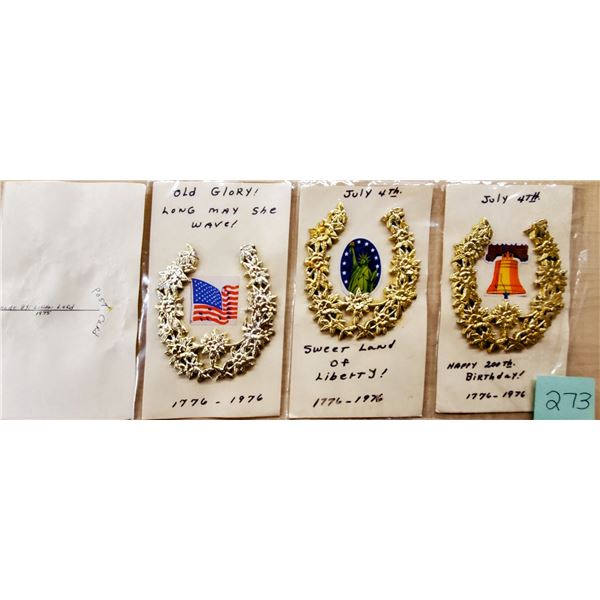 Novelty Handmade Patriotic 17761976 Postcards 12