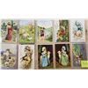 Image 2 : Easter Holiday Greeting Sheep Animal Album 125+ Cards