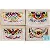 Image 1 : Woven in Silk With Flags 11 Postcards
