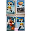 Image 2 : 9 Halloween Holiday Greeting Postcards