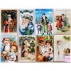 Image 1 : Santa Christmas Holiday Greeting Postcards 16