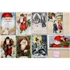 Image 2 : Santa Christmas Holiday Greeting Postcards 16