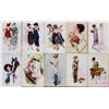 Image 2 : Signed Artist Greetings Pretty Lady 30+ Postcards