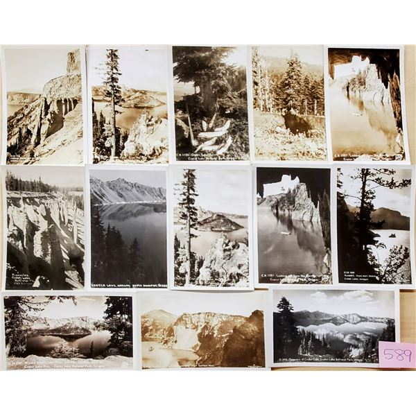 Crater Lake National Park Oregon Photo Postcards 90