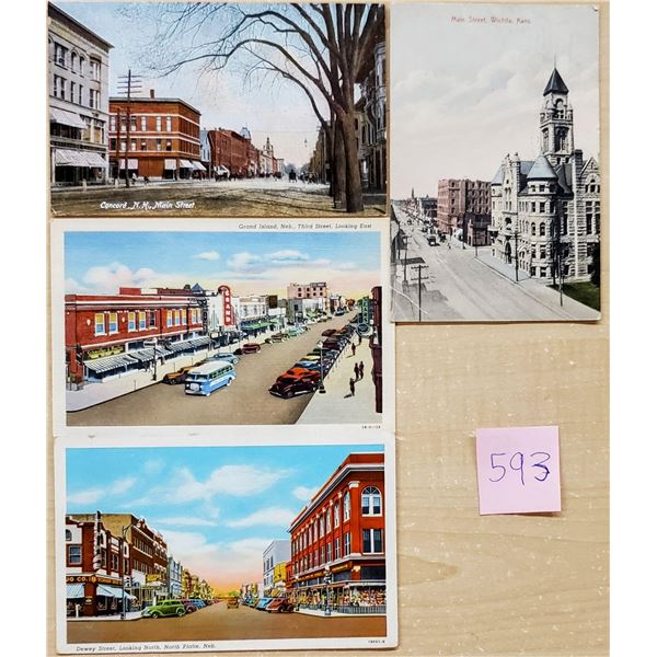 Main Street 125+ Postcards