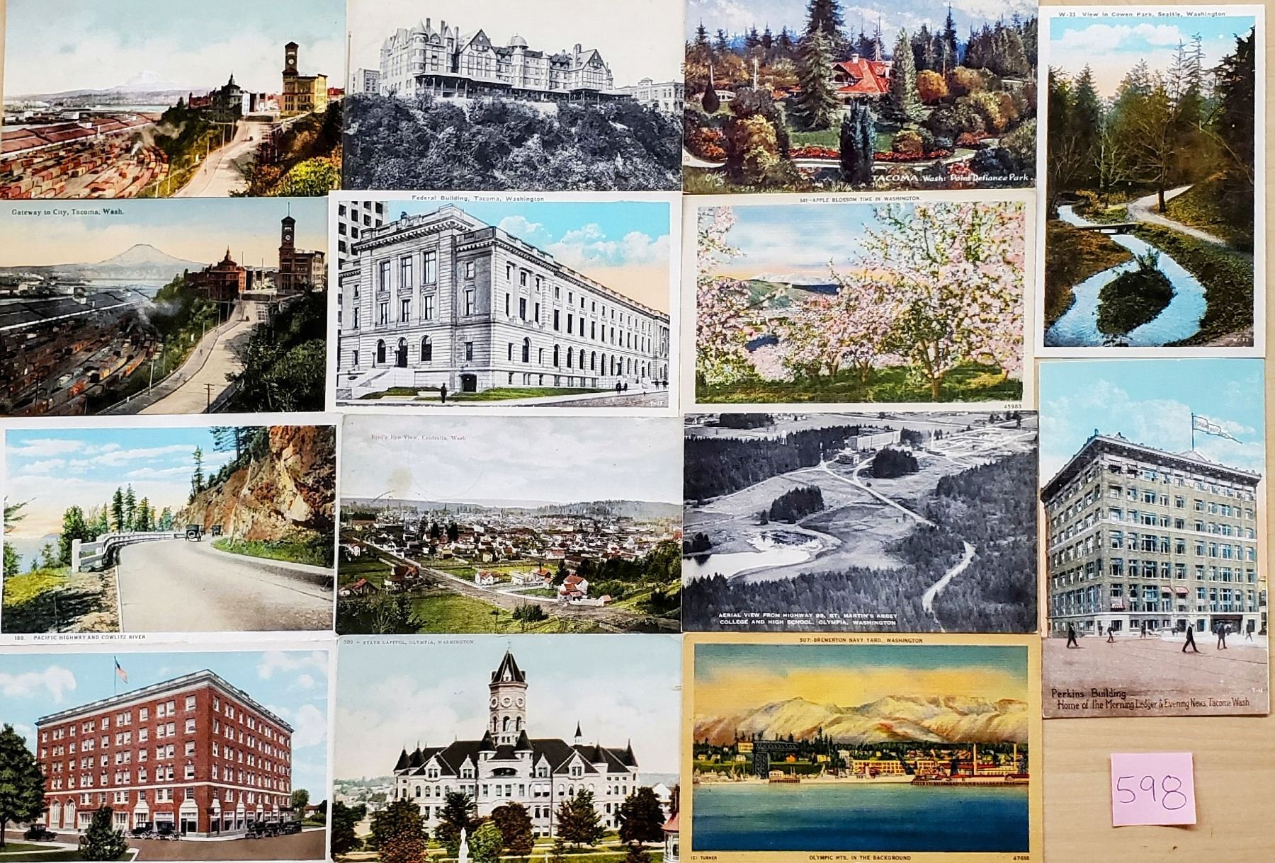 Washington State 320+ Postcards