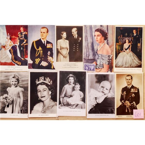 Queen Elizabeth & Family Royalty 30 Postcards