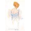 Image 1 : Art Nouveau "The Fan" Raphael Kirchner Pretty Lady Postcard