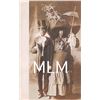 Image 1 : Real Photo Man & Woman Minstrels Painted Face Postcard